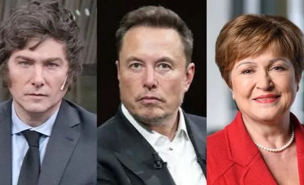 Milei llegó a Washington para reuniones clave con Elon Musk y el FMI ...
