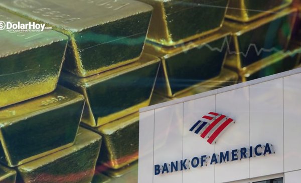 Bank of America elevó los pronósticos del oro para 2025 y 2026 ...